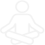 ícone de meditação e respiração